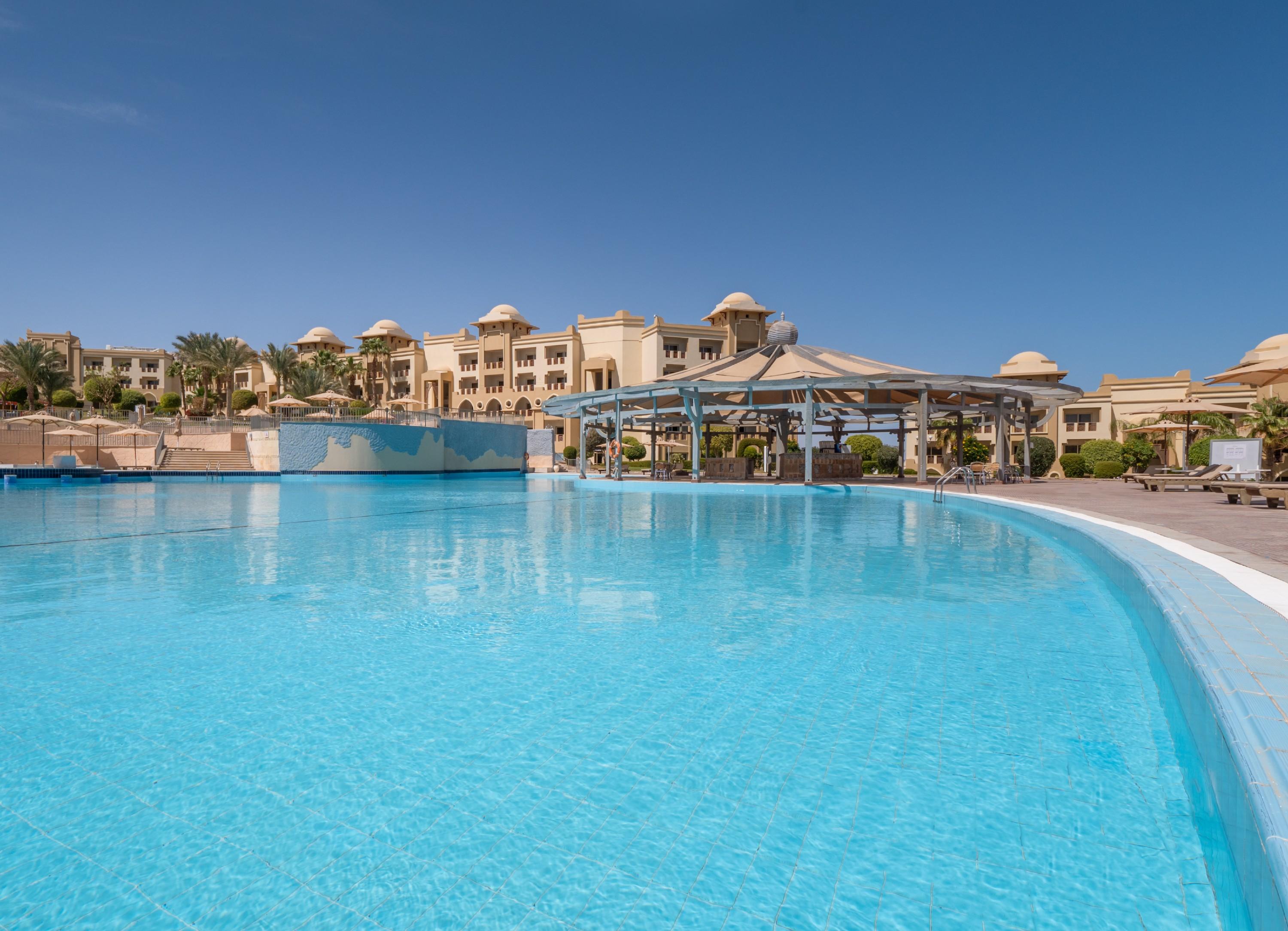 Serenity Alpha Beach - Ex Serenity Makadi Beach Exterior photo The swimming pool at the Hilton Sharm El Sheikh